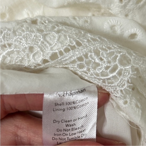 V. Chapman Panna Cotta Midi Dress White - Picture 10 of 10
